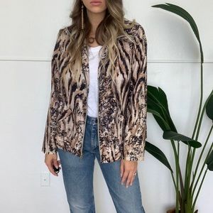 *LAST CHANCE* {Chico’s} shimmer track jacket